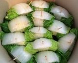 大豆のお肉で！ロール白菜の中華あんかけ作り方12写真