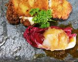 チーズ、梅干しイン豚カツ作り方6写真