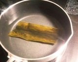 簡単＊鍋のだし汁＊作り方1写真