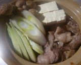 お一人様肉豆腐鍋♪作り方3写真