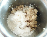 頑張ってる風に見える♪蓮根の巾着煮作り方2写真