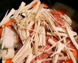 餃子の皮でもちもち☆重ね蒸し♪作り方2写真