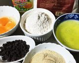 チョコチップシフォンケーキ(15cm型)作り方1写真
