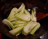 副菜に簡単♪青梗菜とえのきのクリーム煮作り方3写真