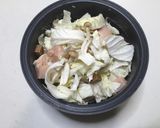 簡単！鶏肉キャベツ炊飯器でスープ作り方4写真