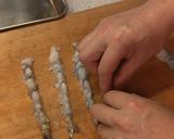 年越し蕎麦に！　簡単！海老の花揚げ♪作り方3写真