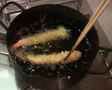 年越し蕎麦に！　簡単！海老の花揚げ♪作り方6写真