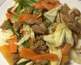 大豆のお肉でホイコーロー作り方7写真