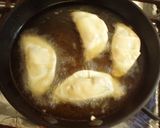 ぽん酢de揚げぎょうざサラダ作り方4写真