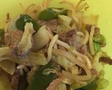 大豆のお肉de焼きそば からの そば飯作り方8写真