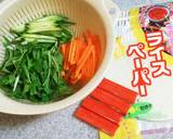 超簡単‼我が家の生春巻♡作り方1写真