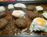 ホットプレートで☆煮込みハンバーグ作り方7写真