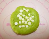 ★Xmas☆リース風抹茶ちぎりパン★作り方6写真