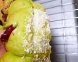 ★Xmas☆リース風抹茶ちぎりパン★作り方22写真