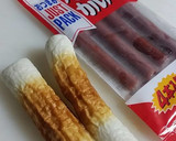 粗挽き黒胡椒マヨ焼きカルパス竹輪トースト作り方1写真