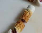 粗挽き黒胡椒マヨ焼きカルパス竹輪トースト作り方5写真