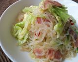 超低カロリー♪しらたきのぺぺロンチーノ風作り方5写真