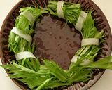 花咲くクリスマスのリースサラダ作り方1写真