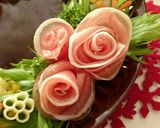 花咲くクリスマスのリースサラダ作り方2写真