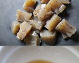 こんにゃくのオリーブ照り焼き作り方1写真
