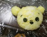 キャラ弁★ツムツムプーさんおにぎりお弁当作り方4写真