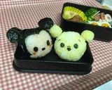 キャラ弁★ツムツムプーさんおにぎりお弁当作り方5写真