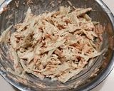 鶏ささみ&ごぼうのごまマヨサラダ作り方4写真