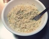 簡単離乳食★バナナと豆腐のオートミール粥作り方3写真