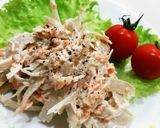 鶏ささみ&ごぼうのごまマヨサラダ作り方5写真
