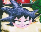ドラゴンボール!孫悟空!キャラ弁作り方5写真