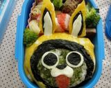うさぴょんのキャラ弁（幼稚園）作り方5写真