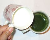 抹茶ミルクティー♪愛知県豊田市の漢方薬局作り方3写真