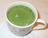 抹茶ミルクティー♪愛知県豊田市の漢方薬局作り方4写真