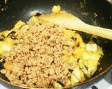 大豆のお肉でキーマカレー作り方4写真