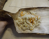 竹皮で包んだベジタリアン中華ちまき作り方6写真