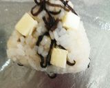 塩こんぶとベビーチーズのおにぎり作り方3写真