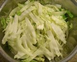 爽やか♡白菜とひき肉のレモン春巻き♪作り方1写真