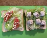 崎陽軒のシュウマイでホットサンド♪作り方4写真
