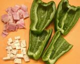 ✾ピーマンのじゃが詰め焼き✾作り方1写真