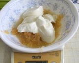 摩り下ろし林檎ヨーグルト〜(o˘◡˘o)作り方5写真