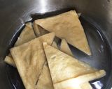 簡単シンプル＊ヘルシー薄揚げ納豆ピザ作り方1写真