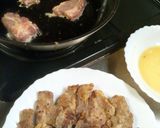 豚肉のピカタどんぶり作り方9写真