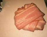 丸ごとカマンベールチーズのベーコン焼き作り方1写真