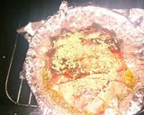 丸ごとカマンベールチーズのベーコン焼き作り方4写真