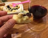 カマンベール焼き ナッツとフルーツのせ作り方4写真