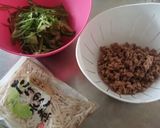 大豆のお肉ピーマンとたけのこのピリ辛炒め作り方1写真