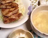 豚肉のピカタどんぶり作り方11写真