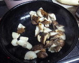 しいたけの味噌マヨ炒め　青じそ添え作り方5写真