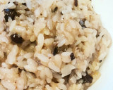 驚きおこわ第2弾！おかきとあずき缶で赤飯作り方5写真