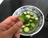 タコとキュウリのピリ辛あえ作り方1写真